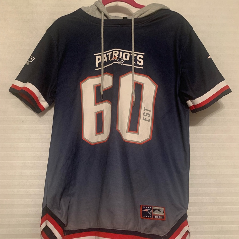 Patriots Established in 1960 Jersey with attached hood